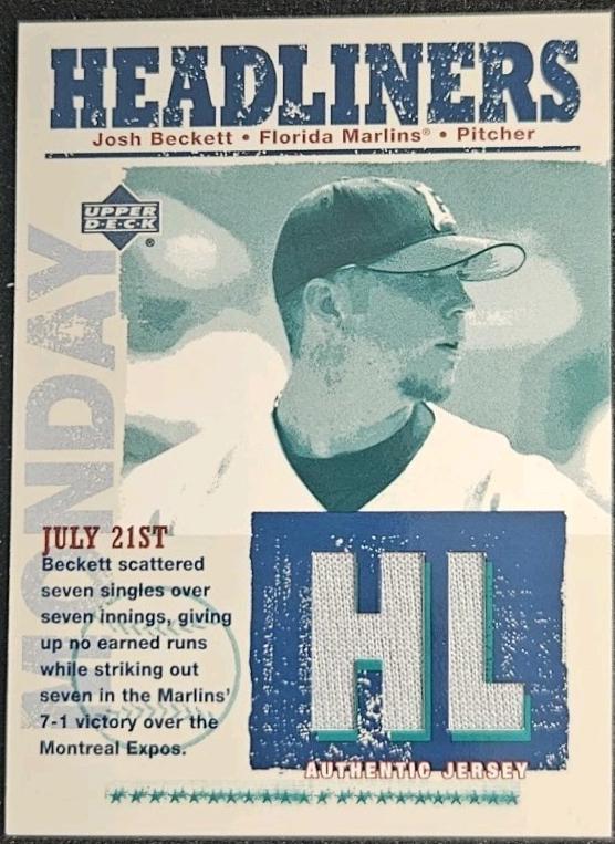 Josh Beckett #HL-JB