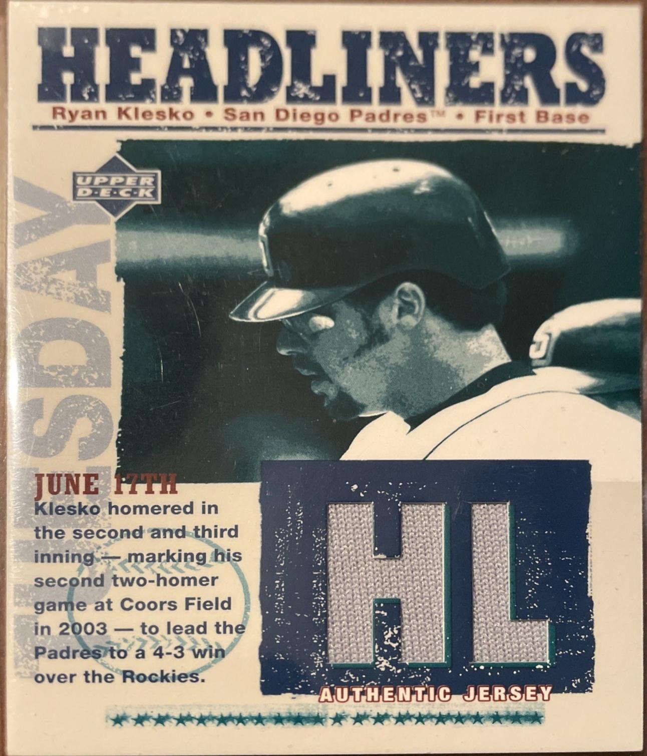 Ryan Klesko #HL-RK