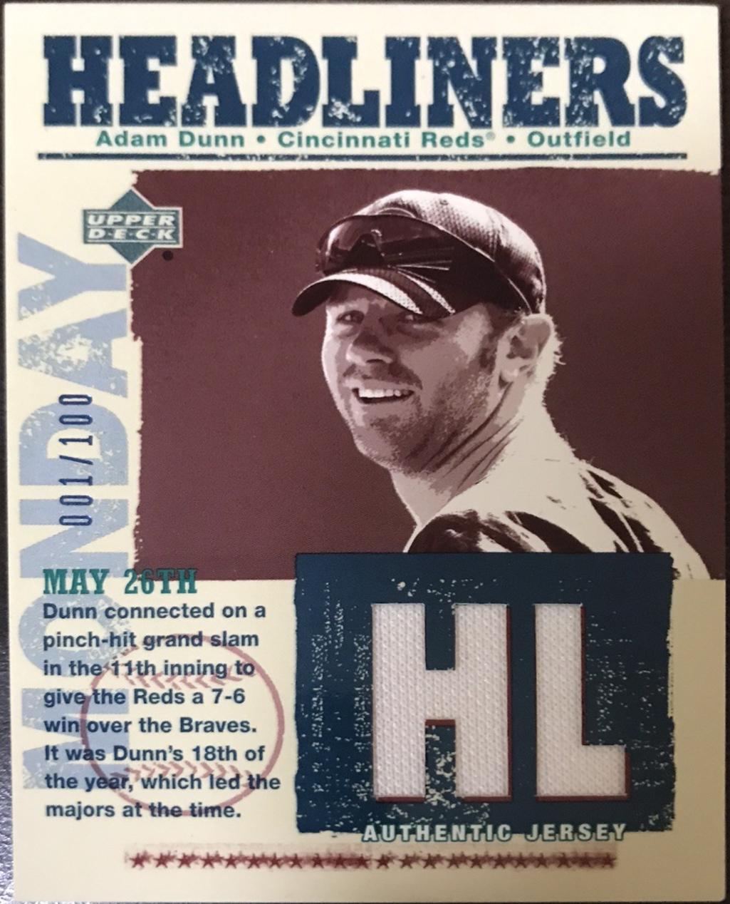 Adam Dunn #HL-AD