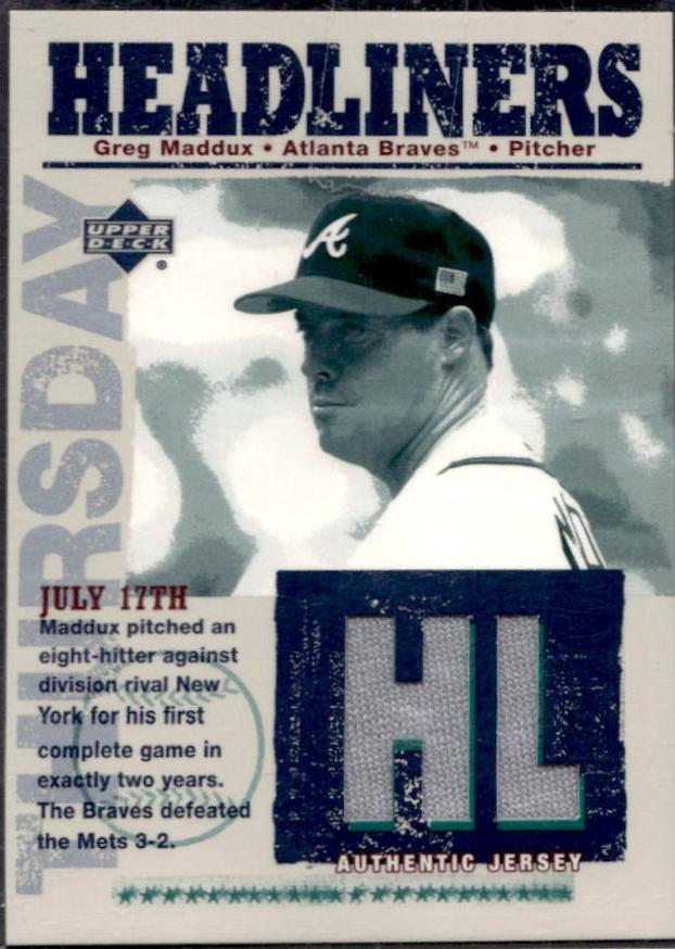Greg Maddux #HL-GM