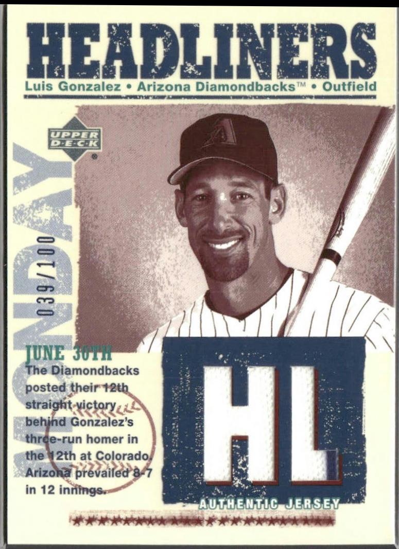 Luis Gonzalez #HL-LG