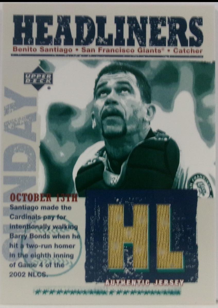 Benito Santiago #HL-BS