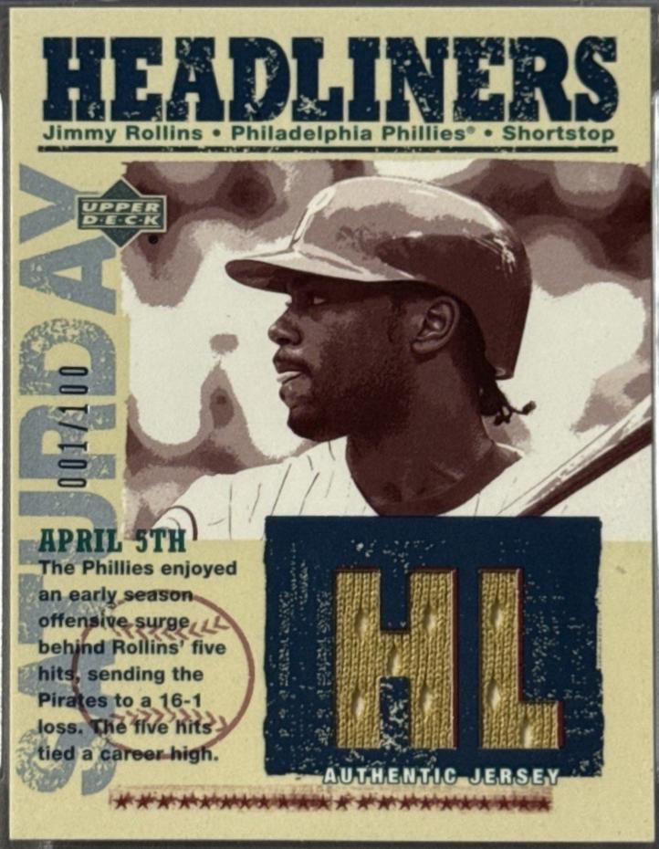 Jimmy Rollins #HL-JR