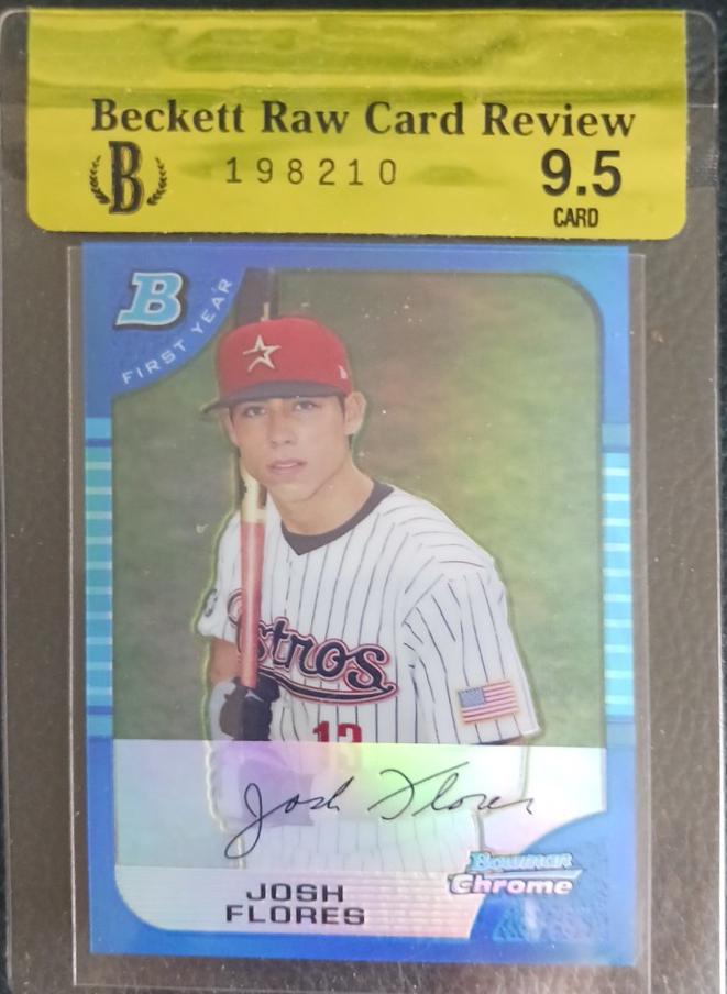 Josh Flores [Blue Refractor] #52