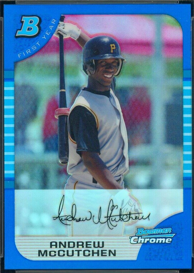 Andrew McCutchen [Blue Refractor] #63