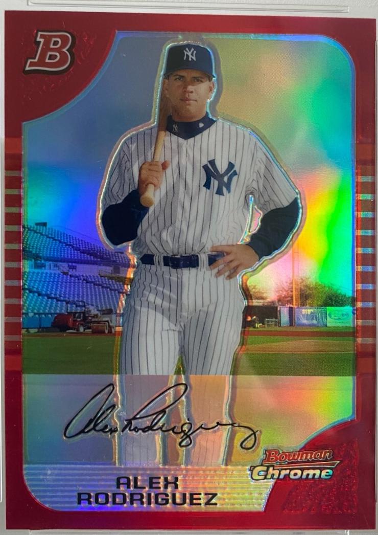 Alex Rodriguez [Red Refractor] #50