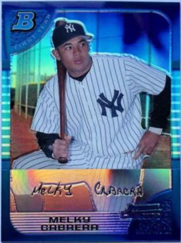 Melky Cabrera [Blue Refractor] #190