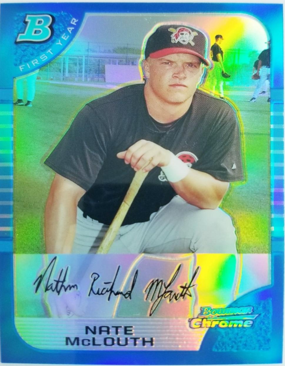 Nate McLouth [Blue Refractor] #178