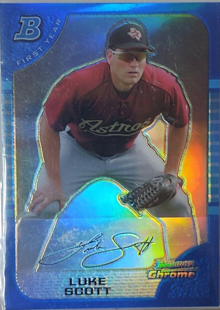 Luke Scott [Blue Refractor] #187