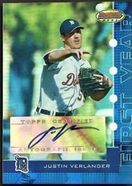 Justin Verlander [Autograph Blue] #102