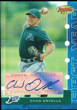 Chad Orvella [Autograph Blue] #119