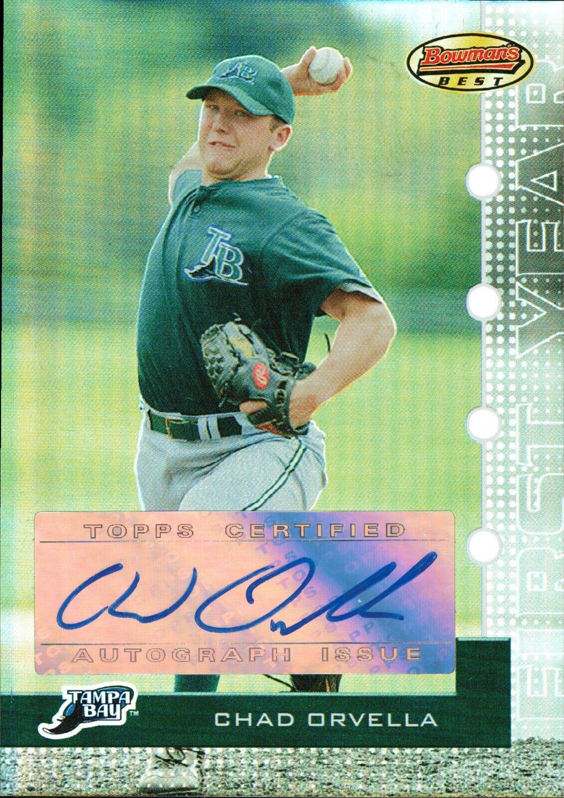Chad Orvella [Autograph] #119