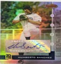 Humberto Sanchez [Autograph Green] #135