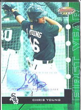 Chris Young [Autograph Green] #104