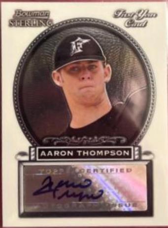 Aaron Thompson [Autograph] #BS-AT