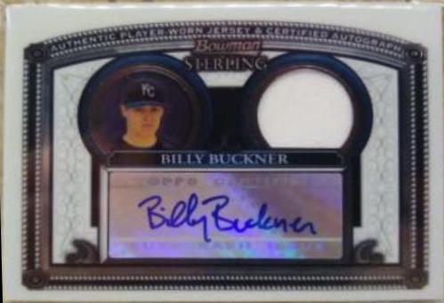 Billy Buckner [Autograph Relic] #BS-BB