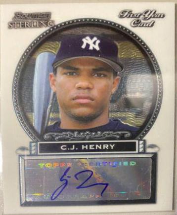 C. J. Henry [Autograph] #BS-CH