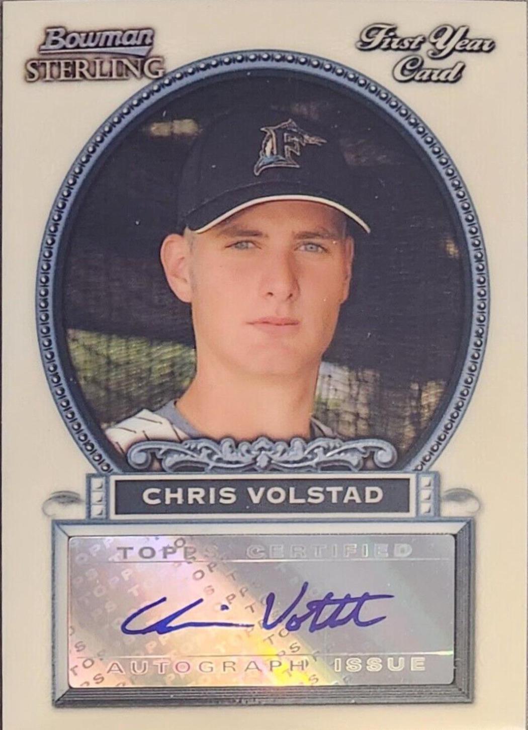 Chris Volstad [Autograph] #BS-CV