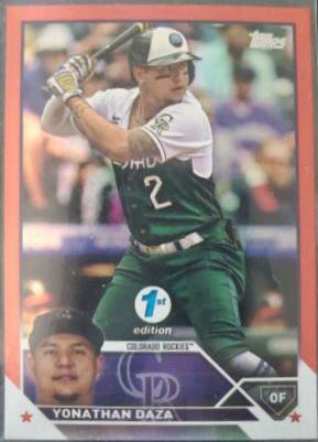 Yonathan Daza [1st Edition Red] #122