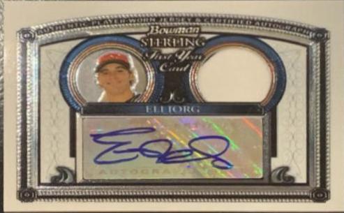 Eli Iorg [Autograph Relic] #BS-EI