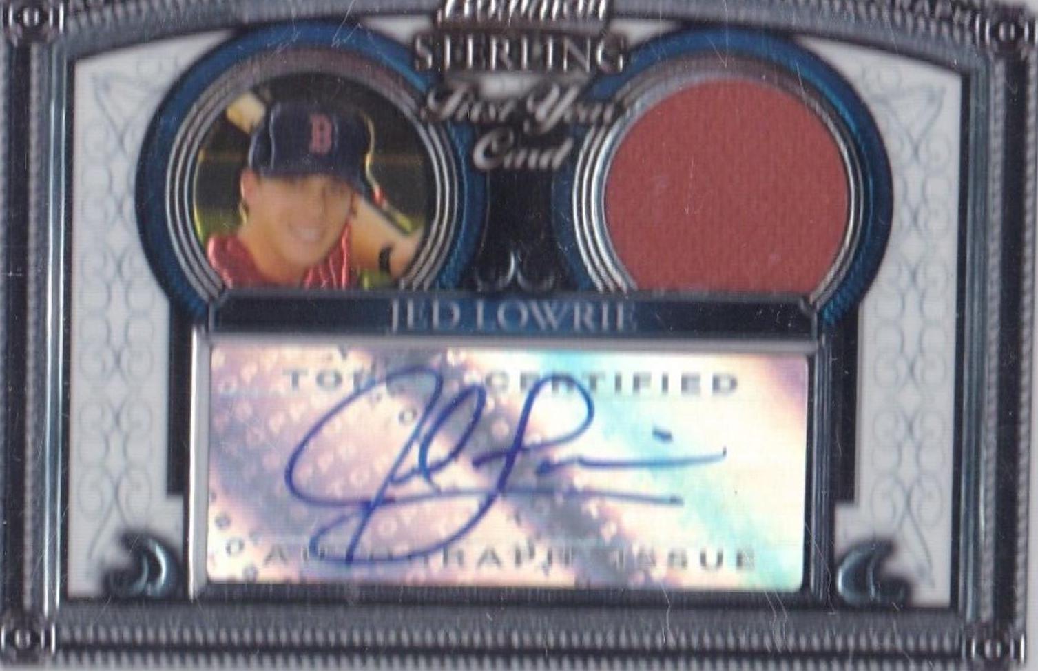 Jed Lowrie [Autograph Relic] #BS-JL