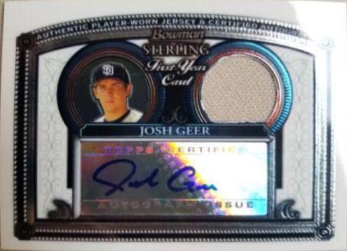 Josh Geer [Autograph Relic] #BS-JG