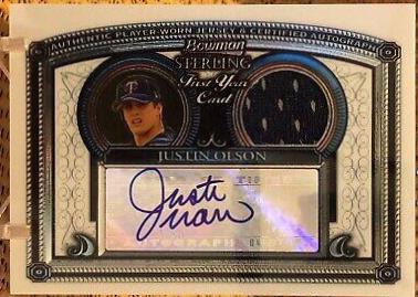 Justin Olson [Autograph Relic] #BS-JO