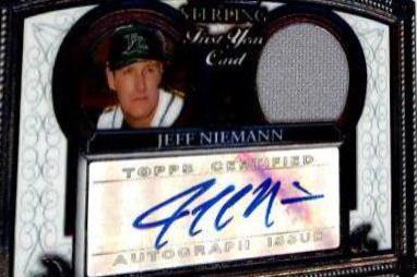 Jeff Niemann [Autograph Relic] #BS-JN