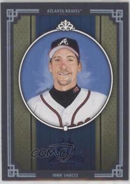 John Smoltz [Materials Framed Green] #21