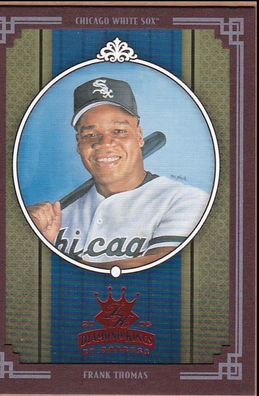 Frank Thomas [Framed Red] #65