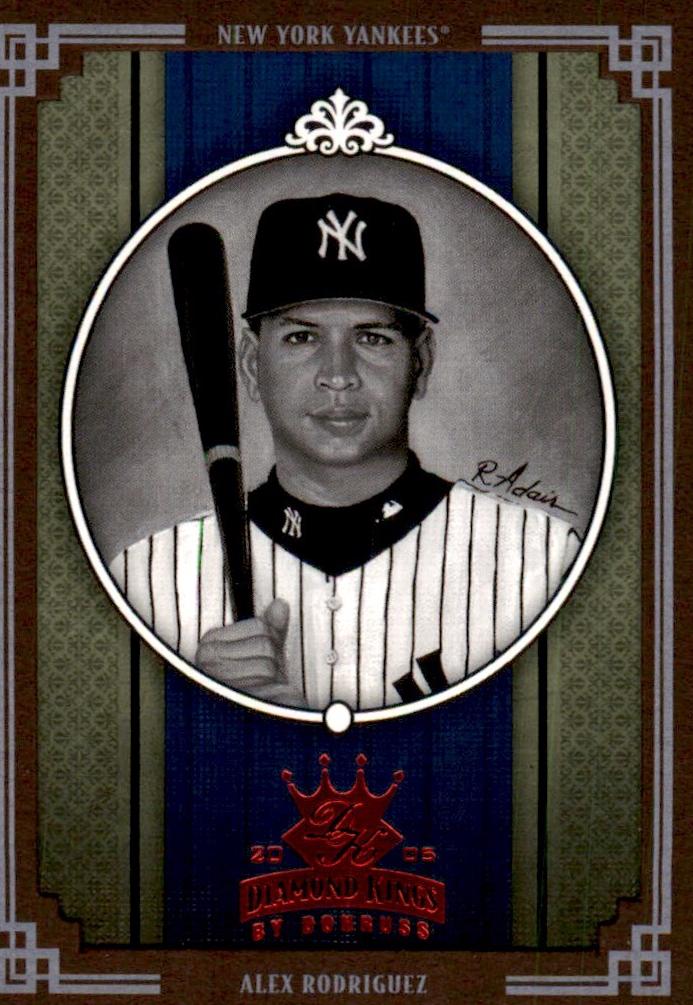 Alex Rodriguez [Framed Blue Black & White] #151