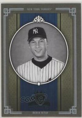 Derek Jeter [Framed Green Black & White] #152