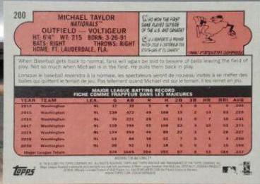 Michael Taylor [French] #200