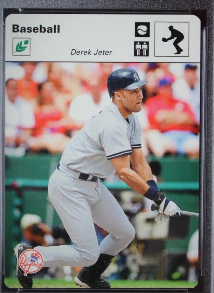 Derek Jeter [White Fielding Ball] #10