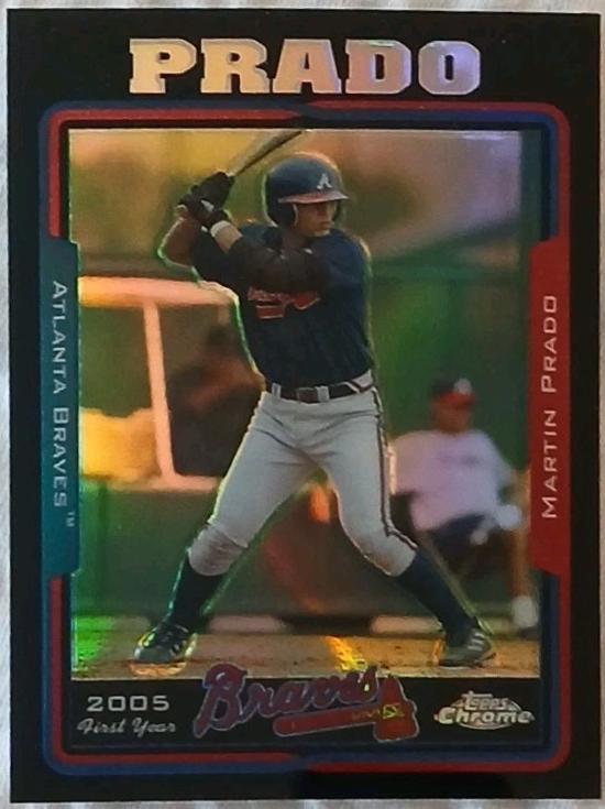 Martin Prado [Black Refractor] #UH130