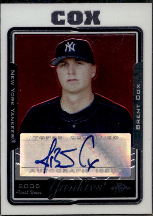 Brent Cox [Autograph] #UH226