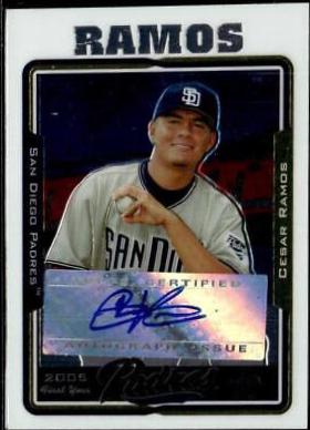 Cesar Ramos [Autograph Black Refractor] #UH236