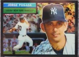 Jorge Posada [Black Refractor] #27