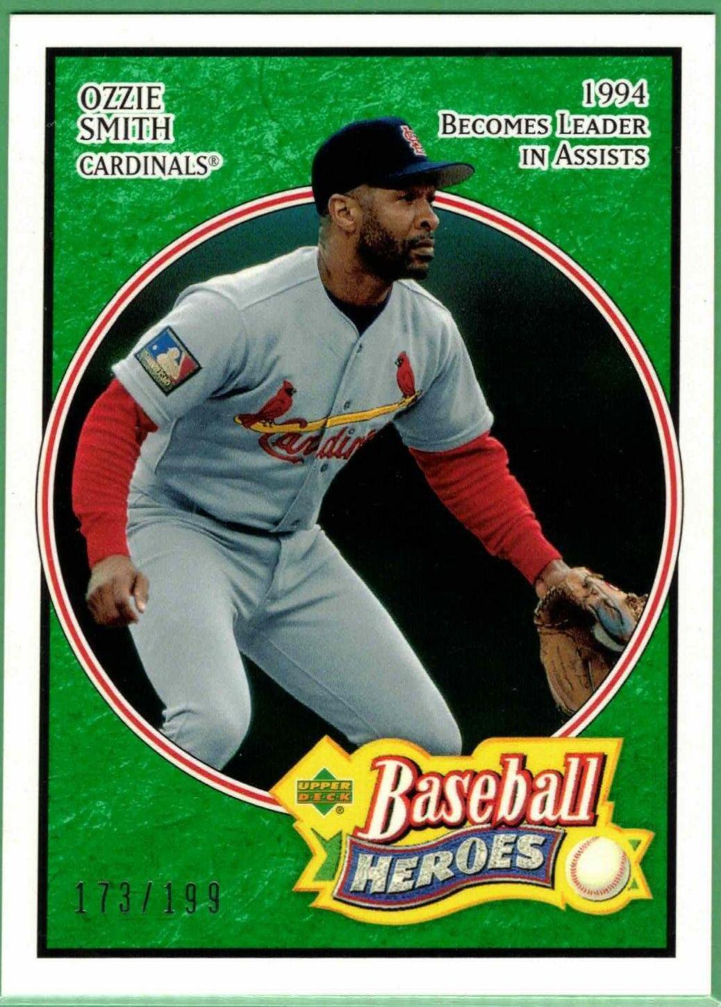 Ozzie Smith [Emerald Autograph] #48