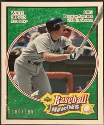 Wade Boggs [Emerald] #86