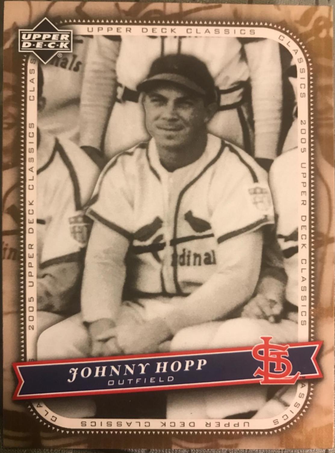 Johnny Hopp #20