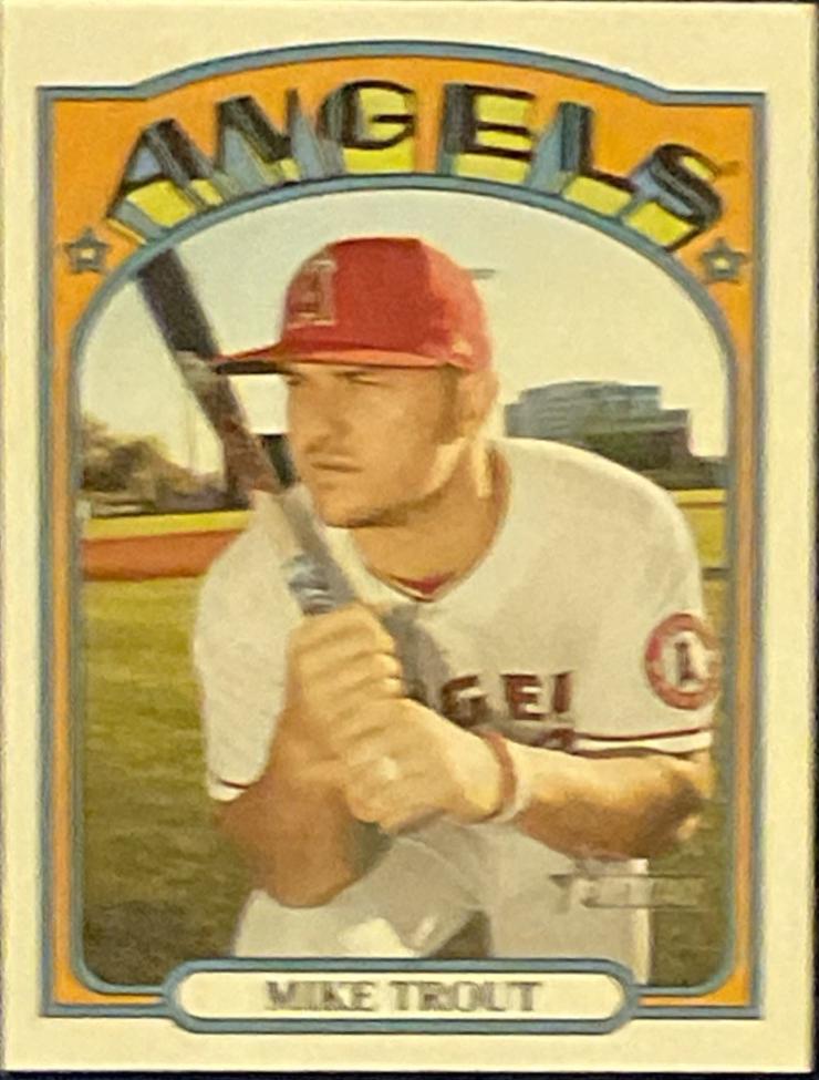 Mike Trout [Blank Back] #169