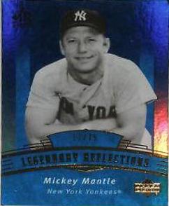 Mickey Mantle [Blue] #187