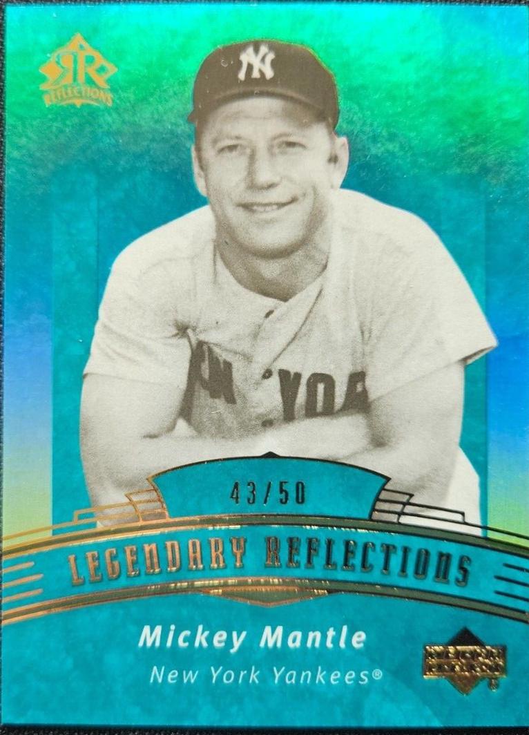 Mickey Mantle [Turquoise] #187