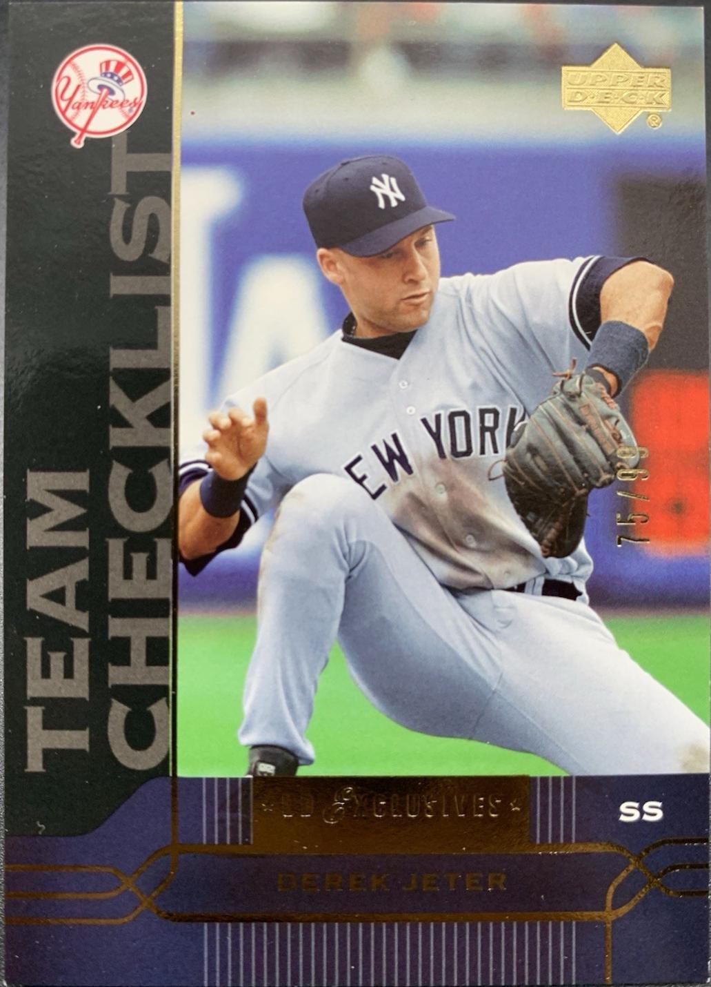 Derek Jeter [Gold] #489