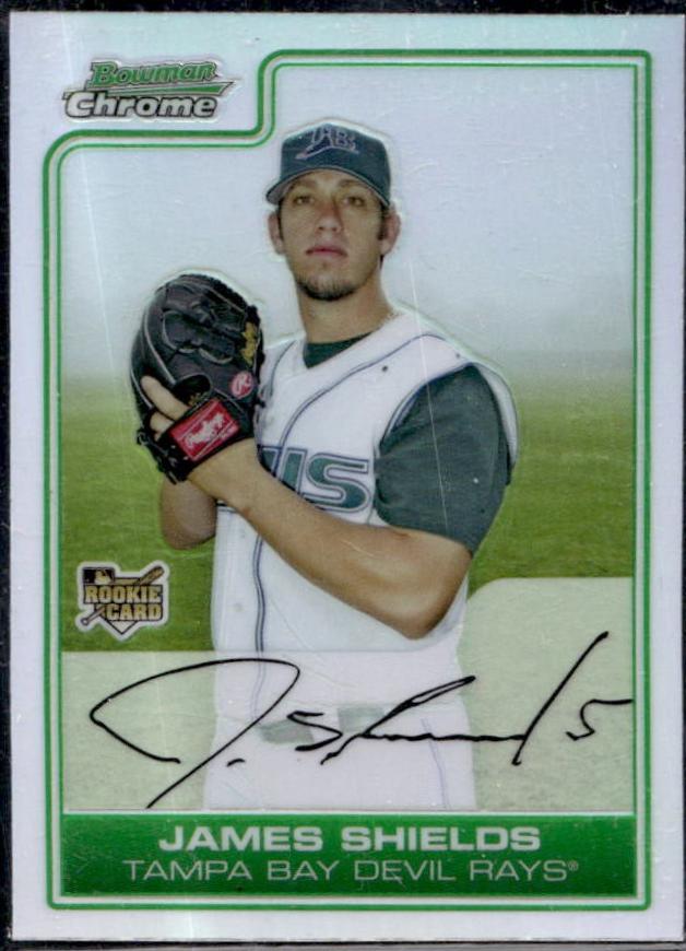 James Shields [Gold Refractor] #BDP54