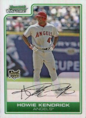 Howie Kendrick [Gold Refractor] #BDP40