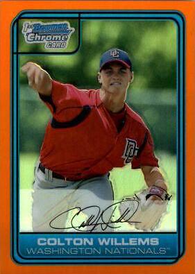 Colton Willems [Orange Refractor] #DP8