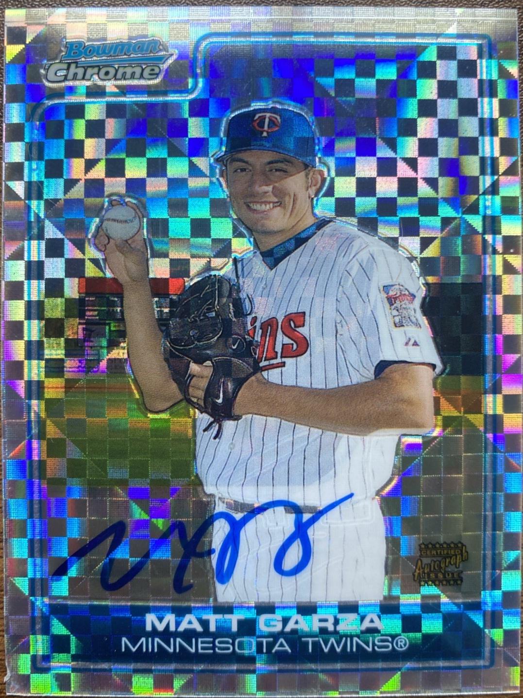 Matt Garza [Xfractor Autograph] #BC235