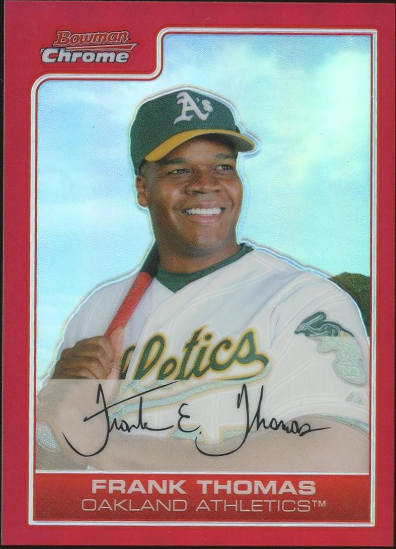 Frank Thomas [Red Refractor] #112